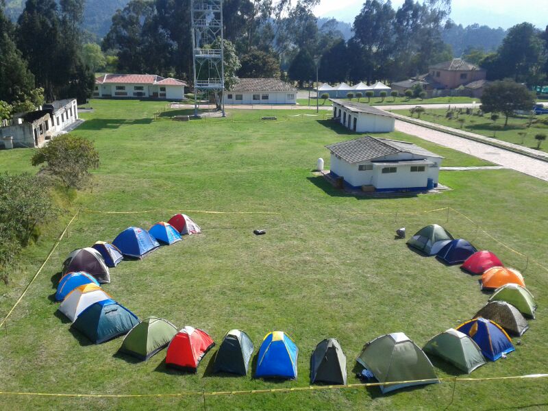 Zona de Campamentación