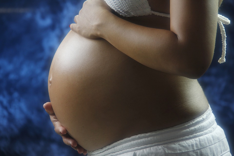 Natación en madres gestantes